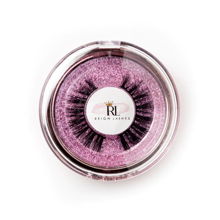 Reign Lashes | Paige | Glue on 3D Luxury Mink Lashes-Reign Lashes-Reign-The Twisted Chandelier