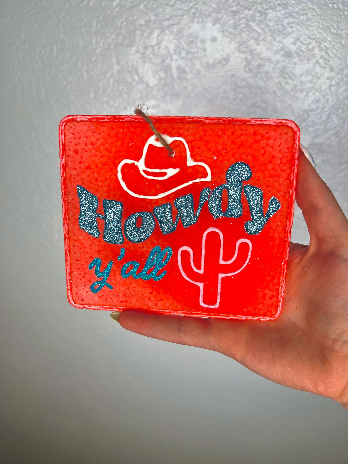 Howdy Y’all Car Freshie-Southern Creek Wholesale-The Twisted Chandelier