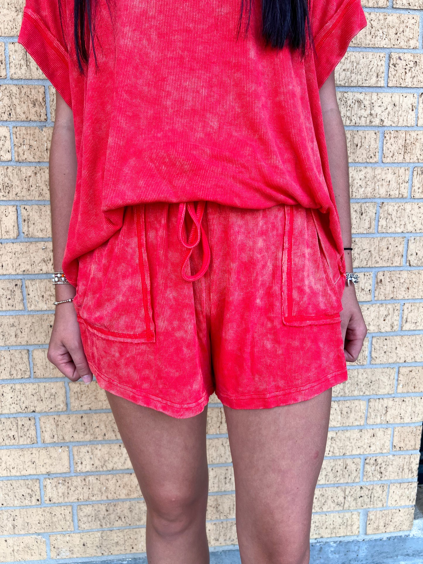 Ellis Game Day Mineral Washed Shorts-Sewn and Seen-Bin C5,bottoms,FD 08/12/25-The Twisted Chandelier
