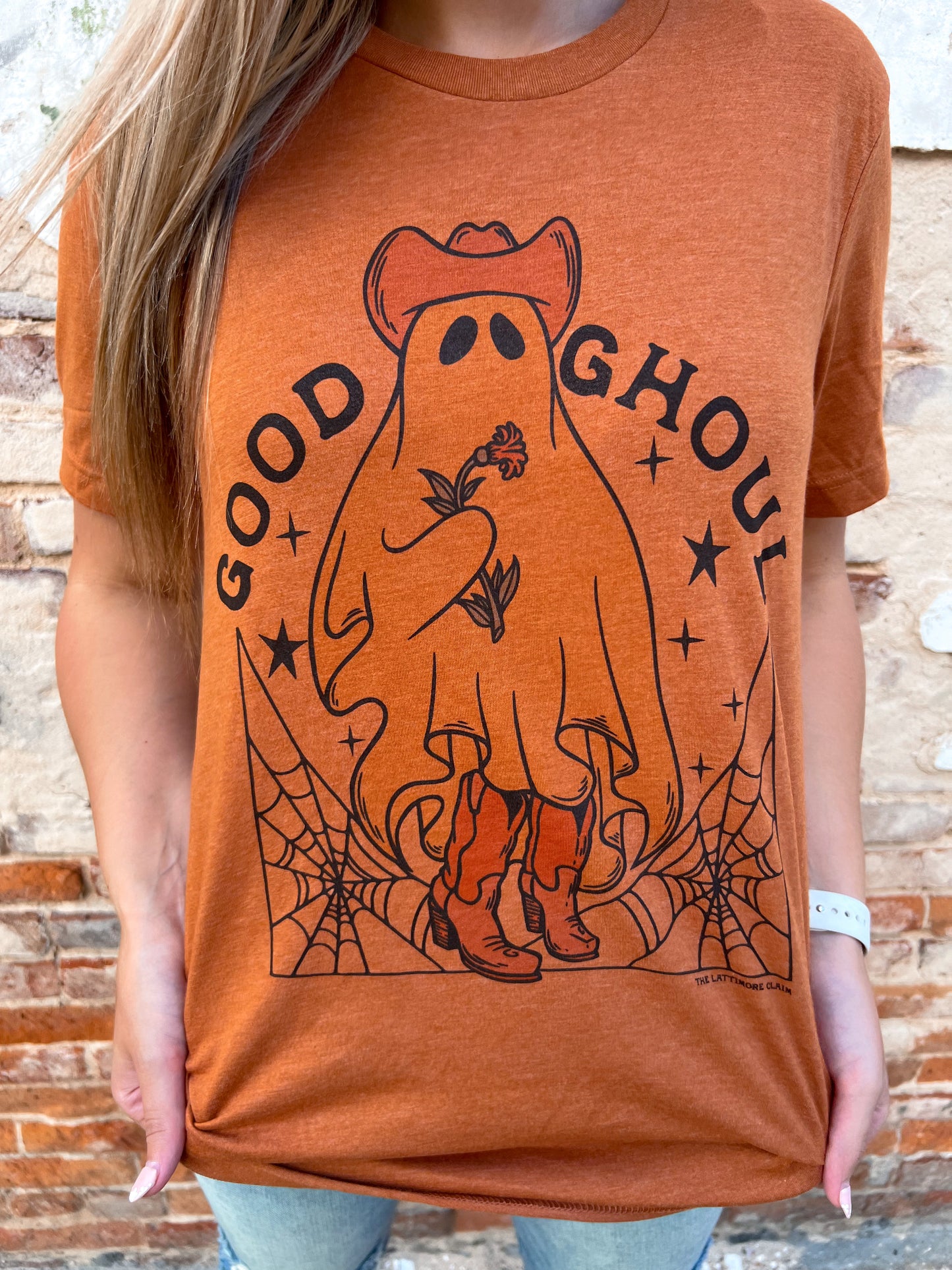 Good Ghoul - Harvest Tee-Top-the lattimore claim-8/8/23,Bin c1,T1-The Twisted Chandelier