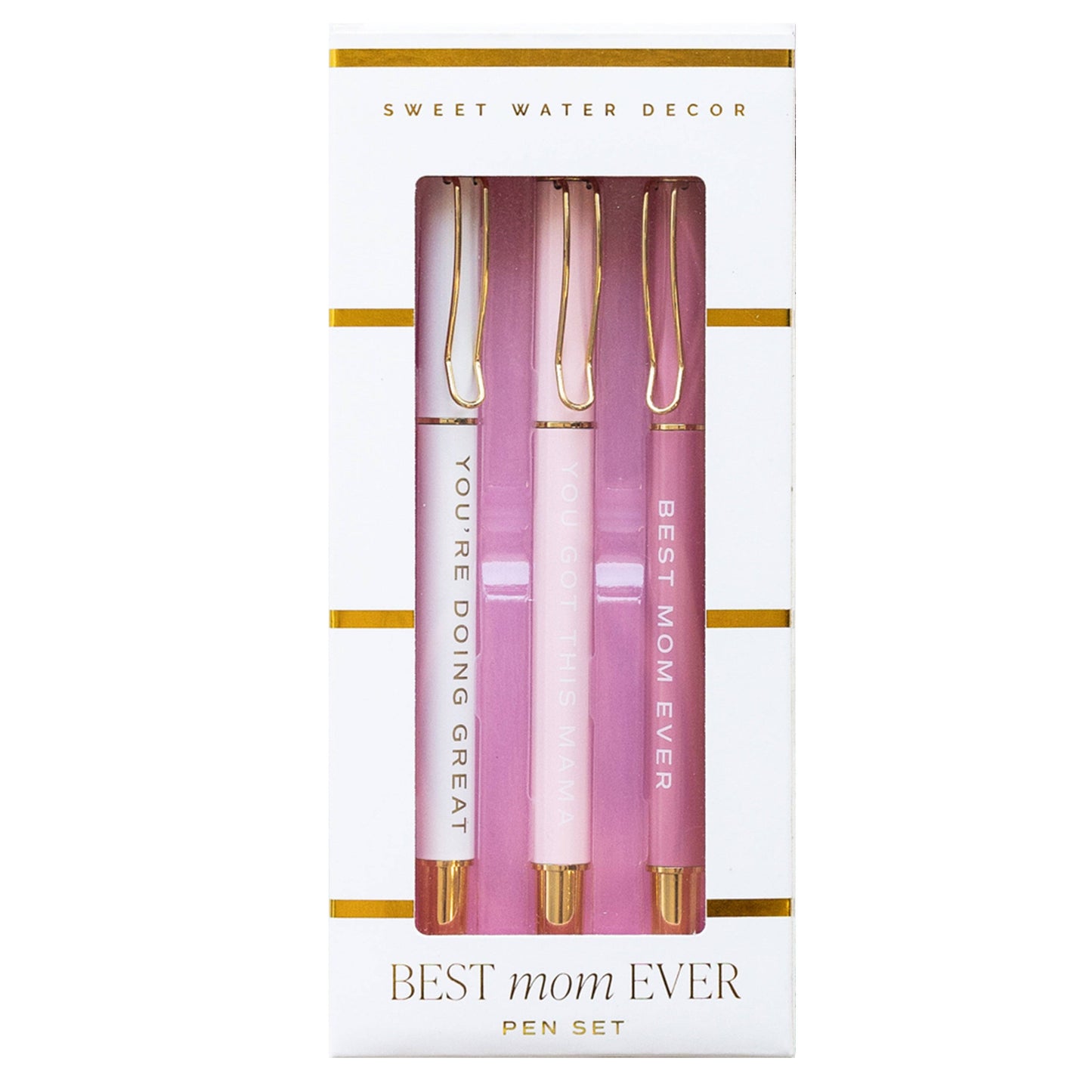 Best Mom Ever Metal Pen Set-Sweet Water Decor-The Twisted Chandelier