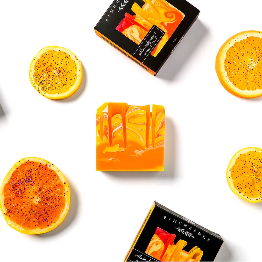 Finchberry Soap - Main Squeeze Soap (Boxed)-Bath & Beauty-FinchBerry-The Twisted Chandelier