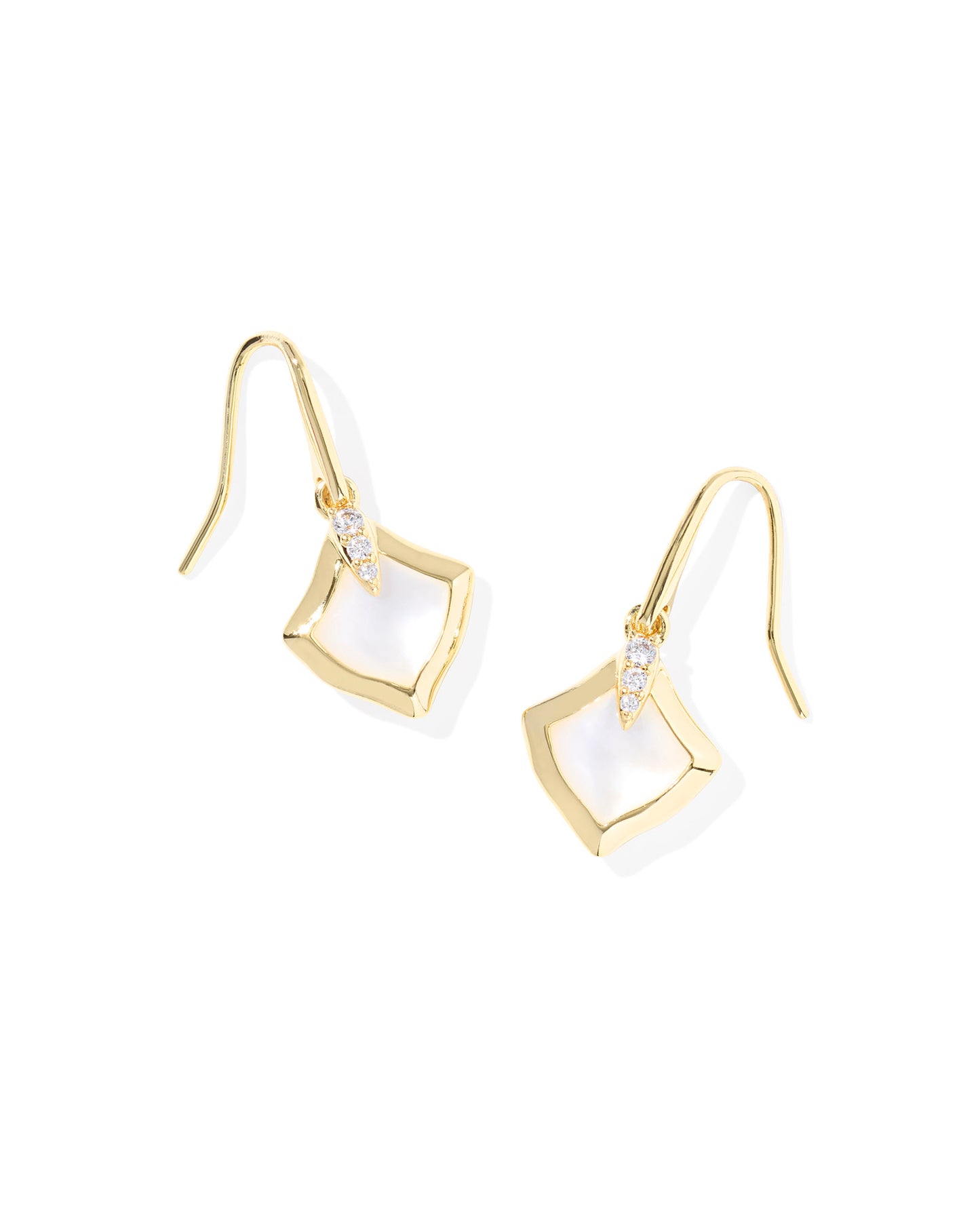 Kendra Scott Joelle Small Drop Earrings Gold Ivory Mother Of Pearl-Earrings-Kendra Scott-E00801GLD,Sale Kendra Scott-The Twisted Chandelier