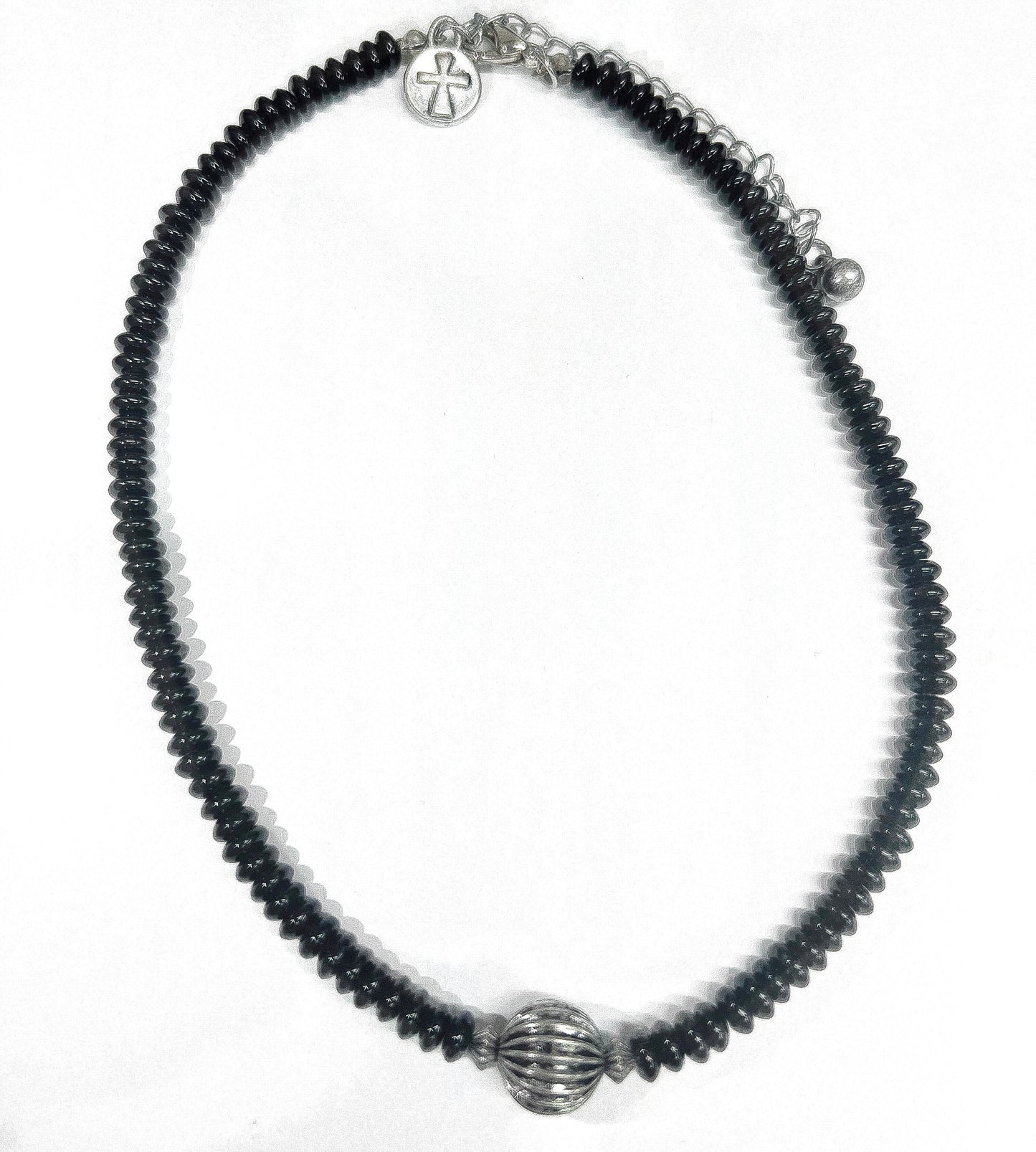 West and Co. Black Beaded Necklace-Necklaces-West and Co.-western & concert-The Twisted Chandelier
