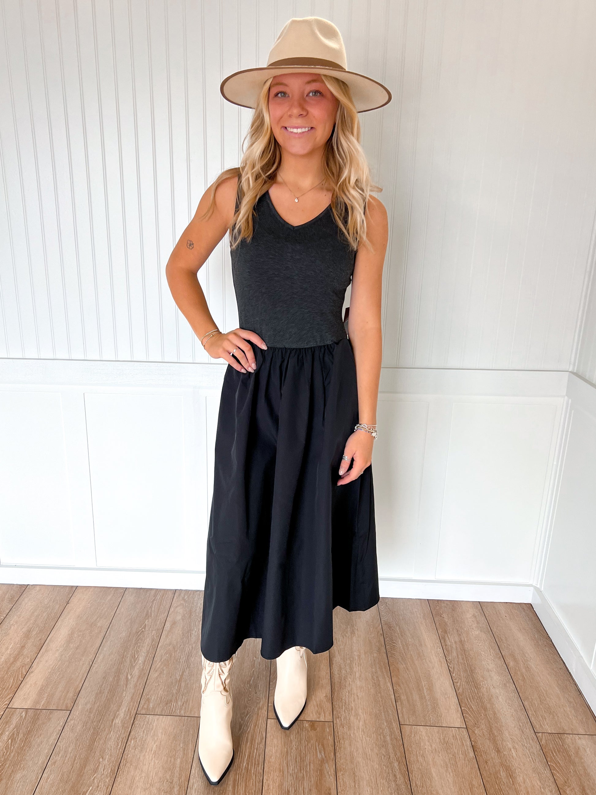 Jaiden Sleeveless Neck Midi Dress-Naked Zebra-1/16/26,DJR,OGP 59.99-The Twisted Chandelier