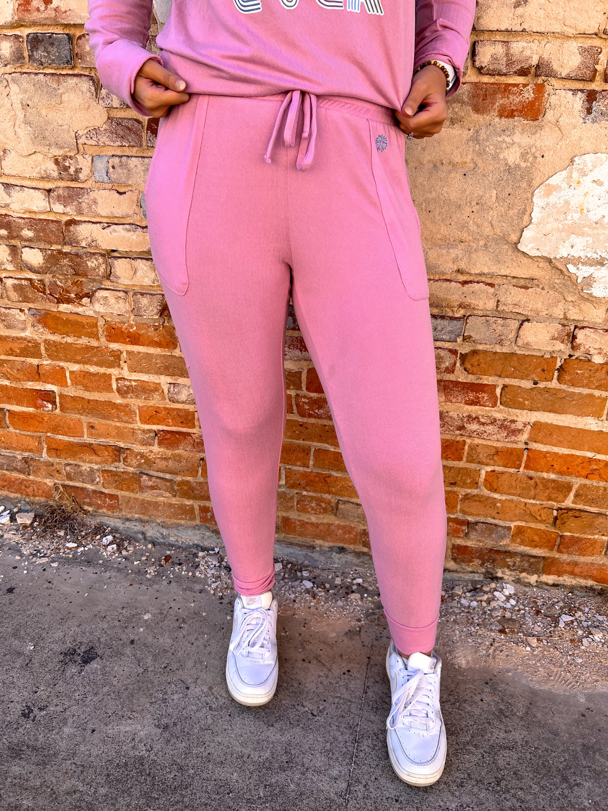 Hello Mello Best Day Ever Lounge Pants-Loungewear-HELLO MELLO-$25 & Under Sale,05/15/24,1st md,Bin c1,JAN2022-The Twisted Chandelier