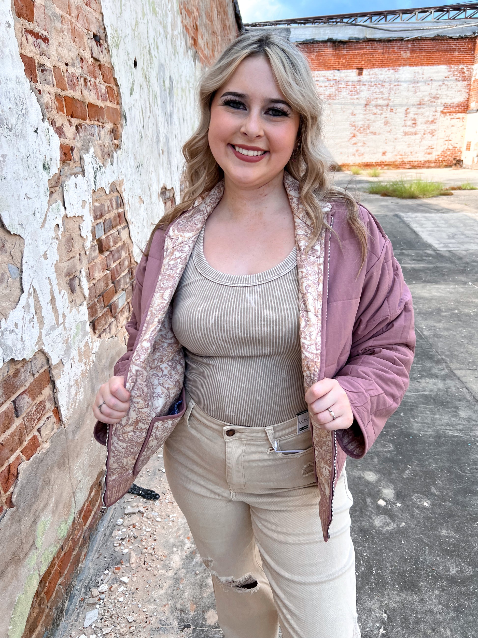 Nadia Vintage Paisley Reversible Quilted Jacket-Jacket-blue b.-33073J-A1,BIN A2,FD 10/22/24,OGP 79.99-The Twisted Chandelier