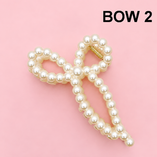 Pearl Hair Claw Clips-JOSSLYN by wall to wall-The Twisted Chandelier