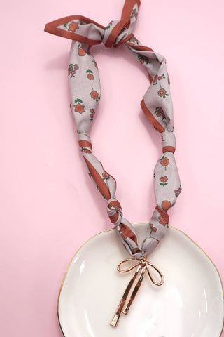 Handmade Scarf Charm Necklaces-Necklace-JOSSLYN by wall to wall-80N91790-L-The Twisted Chandelier