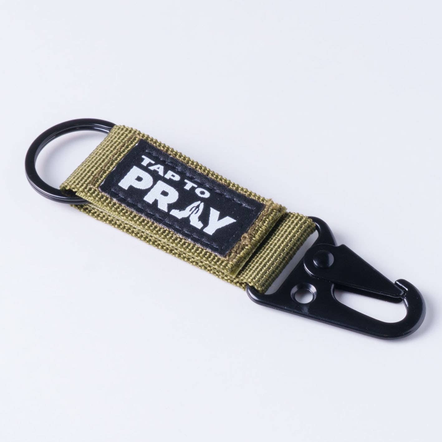 Tap To Pray™ - Tactical Carabiner Keychain-Versible-The Twisted Chandelier