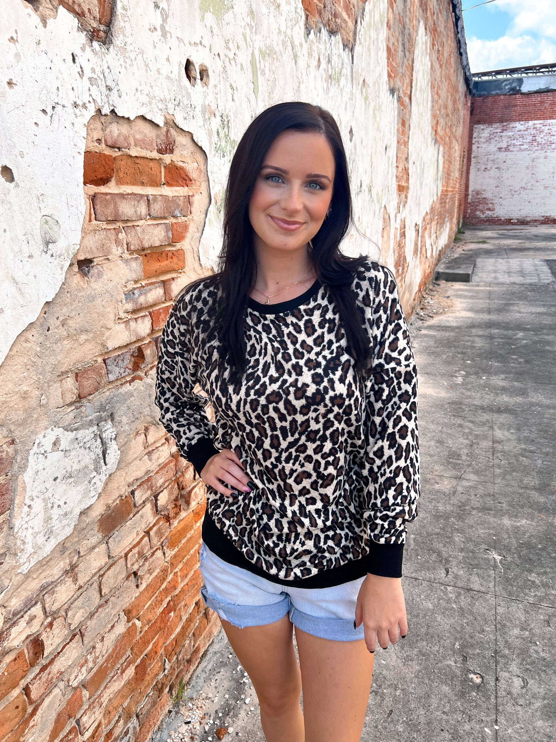 Ivy Leopard Print Long Sleeve Top-Top-Your Fashion Wholesale-05/15/24,1st md,FD OCT312022,LEOPARD,Max Retail,Tops Collection,winter-The Twisted Chandelier