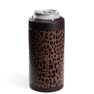 Brown Leopard HydroJug 16 oz Can Cooler-HydroJug-The Twisted Chandelier