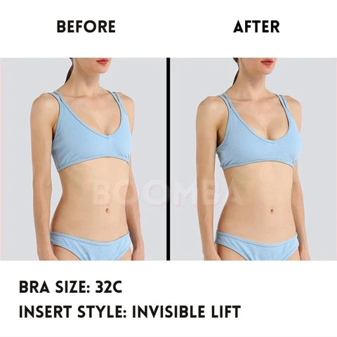 BOOMBA Invisible Lift Inserts | Beige | BOOMBA-Sticky Bra-BOOMBA-The Twisted Chandelier