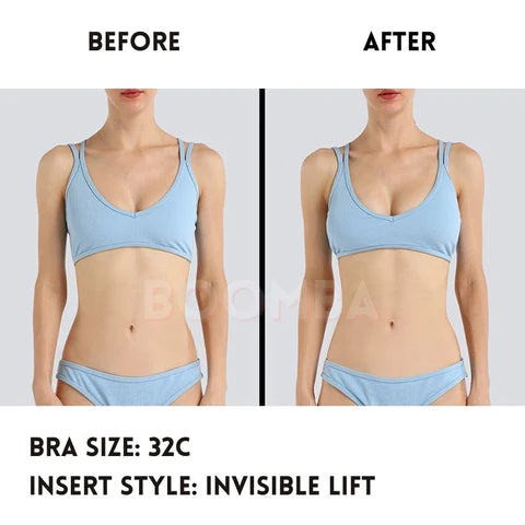 BOOMBA Invisible Lift Inserts | Beige | BOOMBA-Sticky Bra-BOOMBA-The Twisted Chandelier
