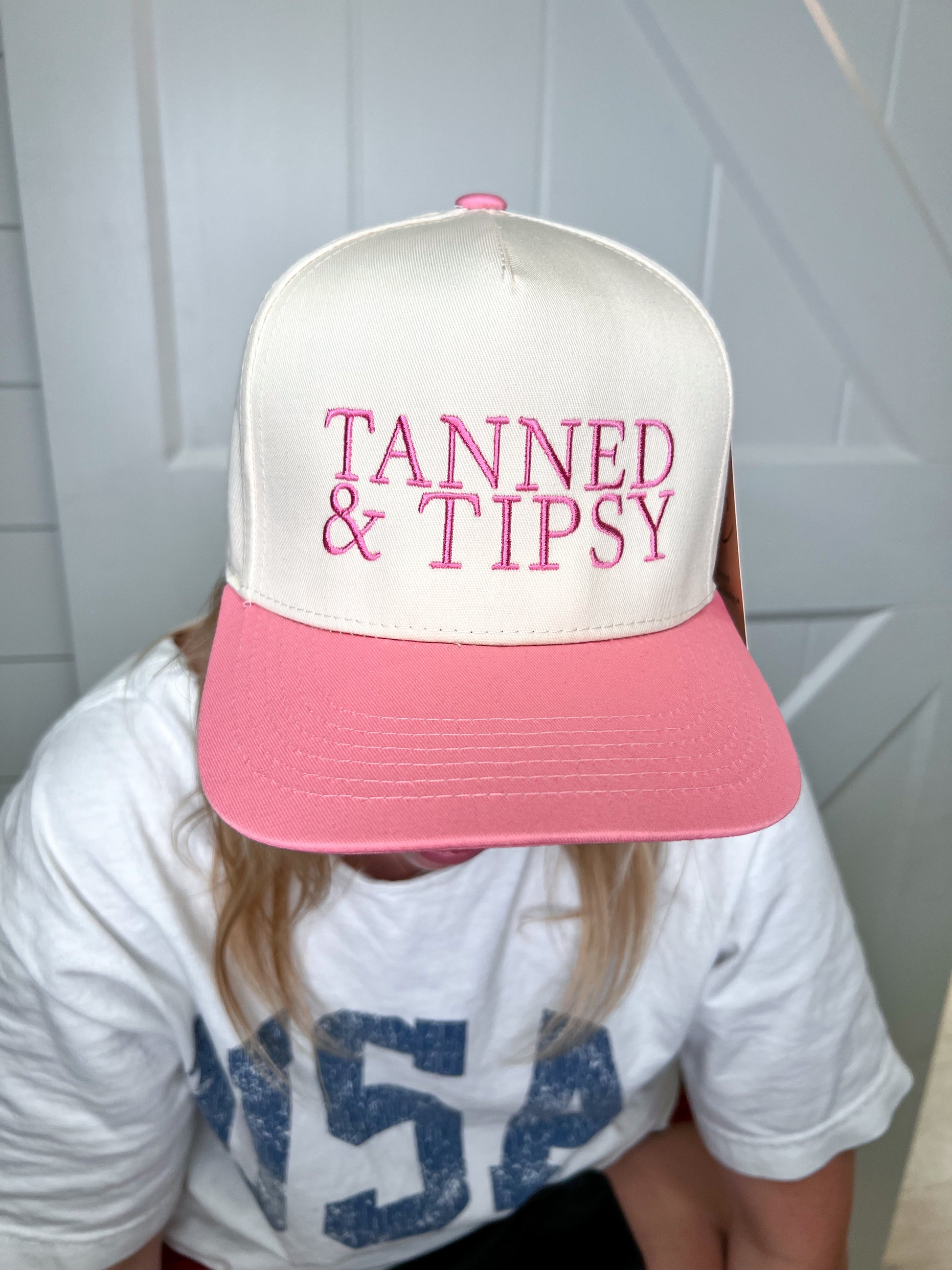Tanned & Tipsy Wholesale Two-Tone Hat-Katydid-The Twisted Chandelier