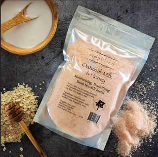 Simplified 20 oz Dead Sea Salt Bag-Bath & Beauty-Simplified Soap-The Twisted Chandelier