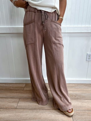 Bailey Mineral Wash Curved Seam Wide Leg Pants-Pants-Mittoshop-bottoms,FD 06/26/26-The Twisted Chandelier