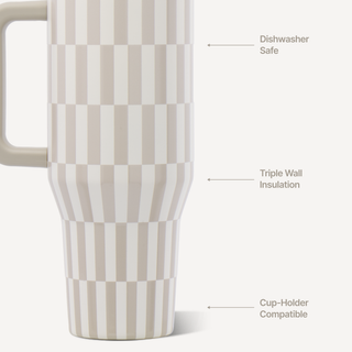 Latte HydroJug 32 oz Traveler Tumbler-HydroJug-The Twisted Chandelier