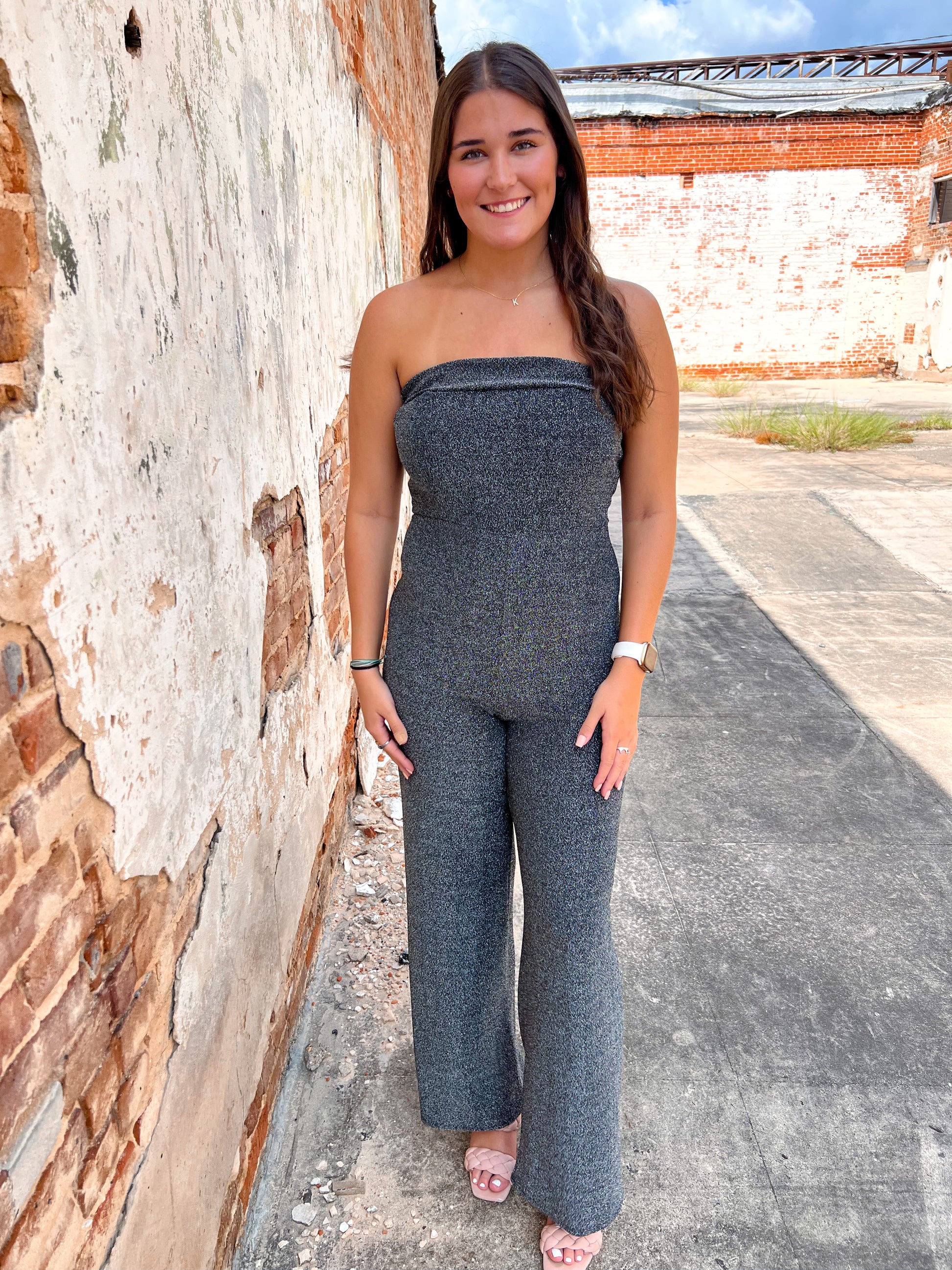 Amelia Bodycon Strapless Jumpsuit-Jumpsuits & Rompers-The Vintage Shop-& Jumpsuits,05/25/24,1st md,DJR,Dresses,FD JAN 24,Max Retail,Rompers-The Twisted Chandelier