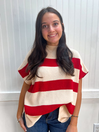 Arden Striped Print Slay Sleeves Knit Top-Top-jodifl-Fall Favorites,FD 08/04/26,gameday,Tops Collection-The Twisted Chandelier