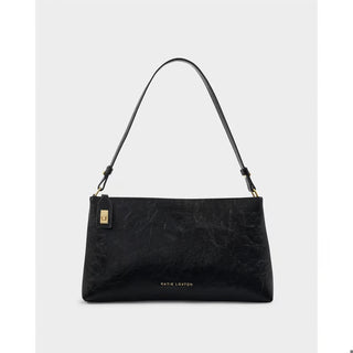 Orin Twist Lock Small Shoulder Bag - Black-Bag-Katie Loxton-The Twisted Chandelier