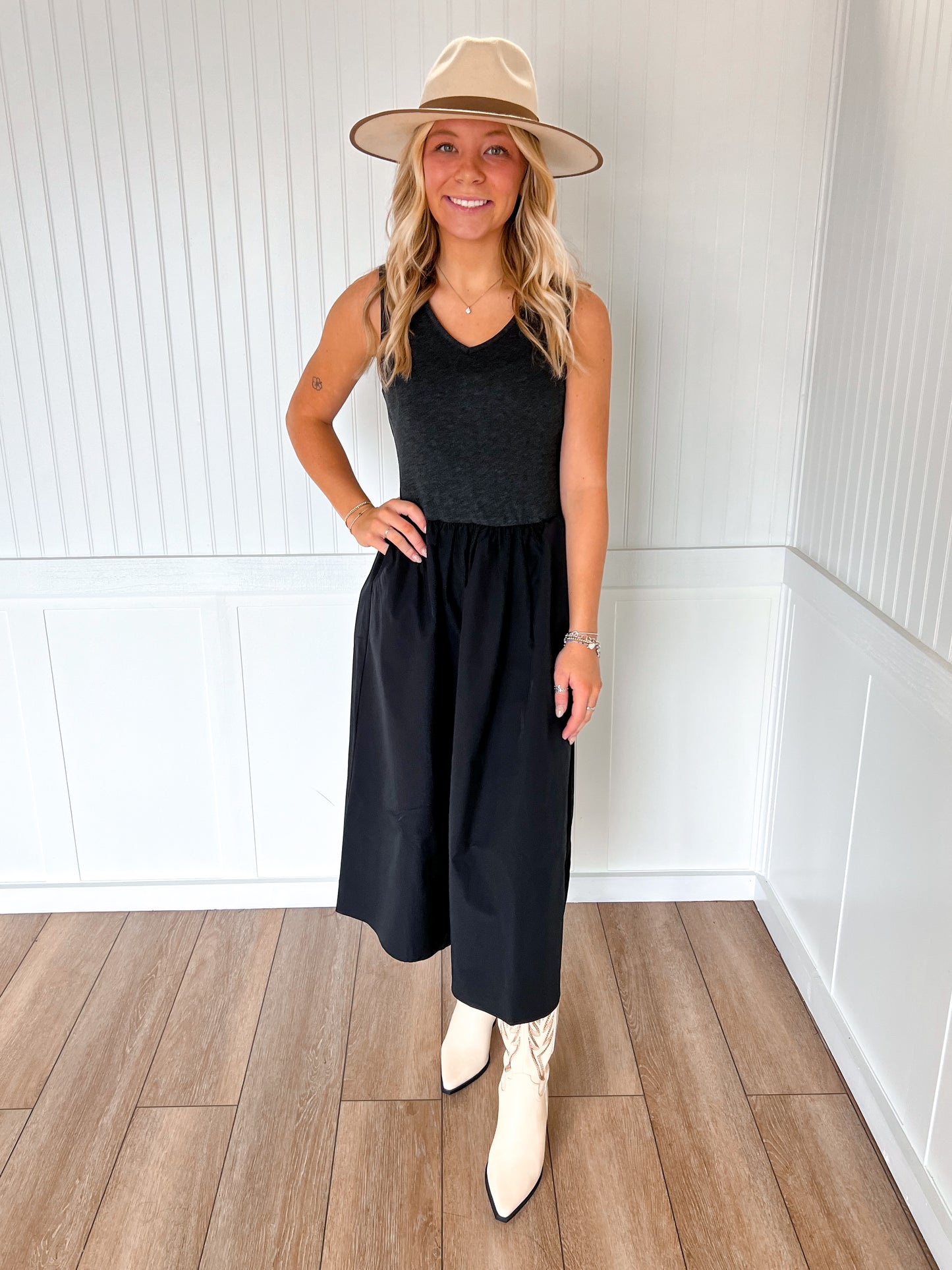 Jaiden Sleeveless Neck Midi Dress-Naked Zebra-1/16/26,DJR,OGP 59.99-The Twisted Chandelier