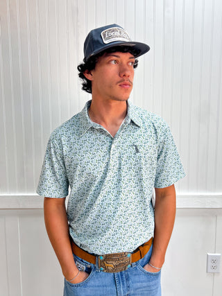 Men's Dirty Myrtle Polo - Tipsy on the Green-Men's Tops-Local Boy Outfitters-FD 08/04/26,Men's,NewArrival-The Twisted Chandelier