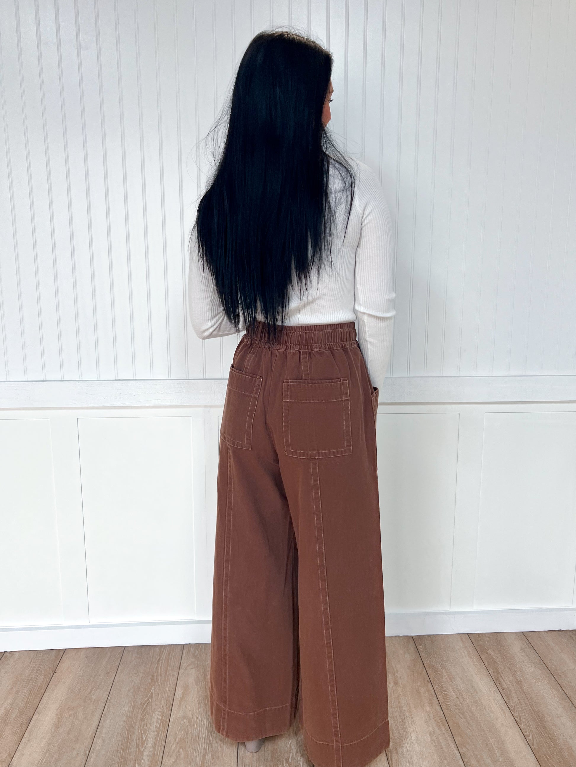 Collins Mineral Wash Wide Leg Elastic Waist Twill Pants-mittoshop-bottoms,FD 01/21/26-The Twisted Chandelier