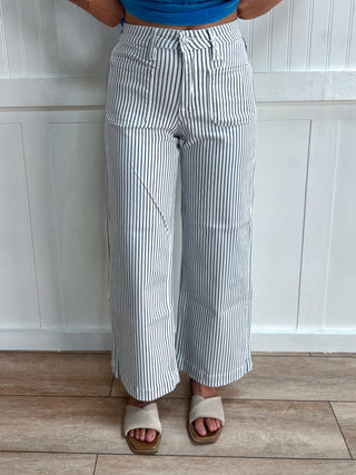 Hollis High Rise Patch Pocket Crop Striped Wide Leg Jeans-Pants-Lovervet by VERVET-bottoms,Fall Favorites,FD 08/05/26,LV2292STR,NewArrival,Restocked 08/26/26-The Twisted Chandelier