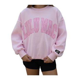 Rory Lulu Mac Sweatshirt - Pink-Top-Girlie Girl Originals-NewArrival,Tops Collection-The Twisted Chandelier