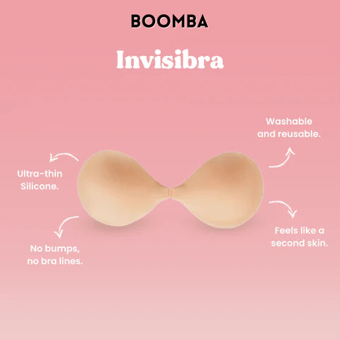 BOOMBA Invisibra | Beige | BOOMBA-Sticky Bra-BOOMBA-The Twisted Chandelier