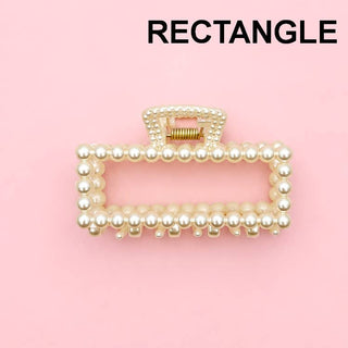 Pearl Hair Claw Clips-JOSSLYN by wall to wall-The Twisted Chandelier