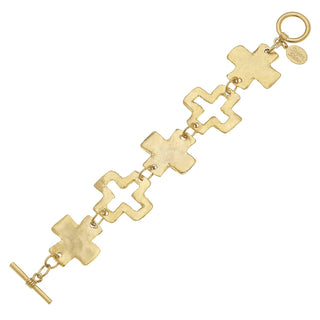 Susan Shaw Gold Toggle Bracelet-Bracelet-Susan Shaw-The Twisted Chandelier