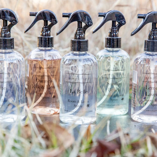 Simplified 8 oz Room Spray - Oatmeal, Milk & Honey-Simplified Soap-The Twisted Chandelier
