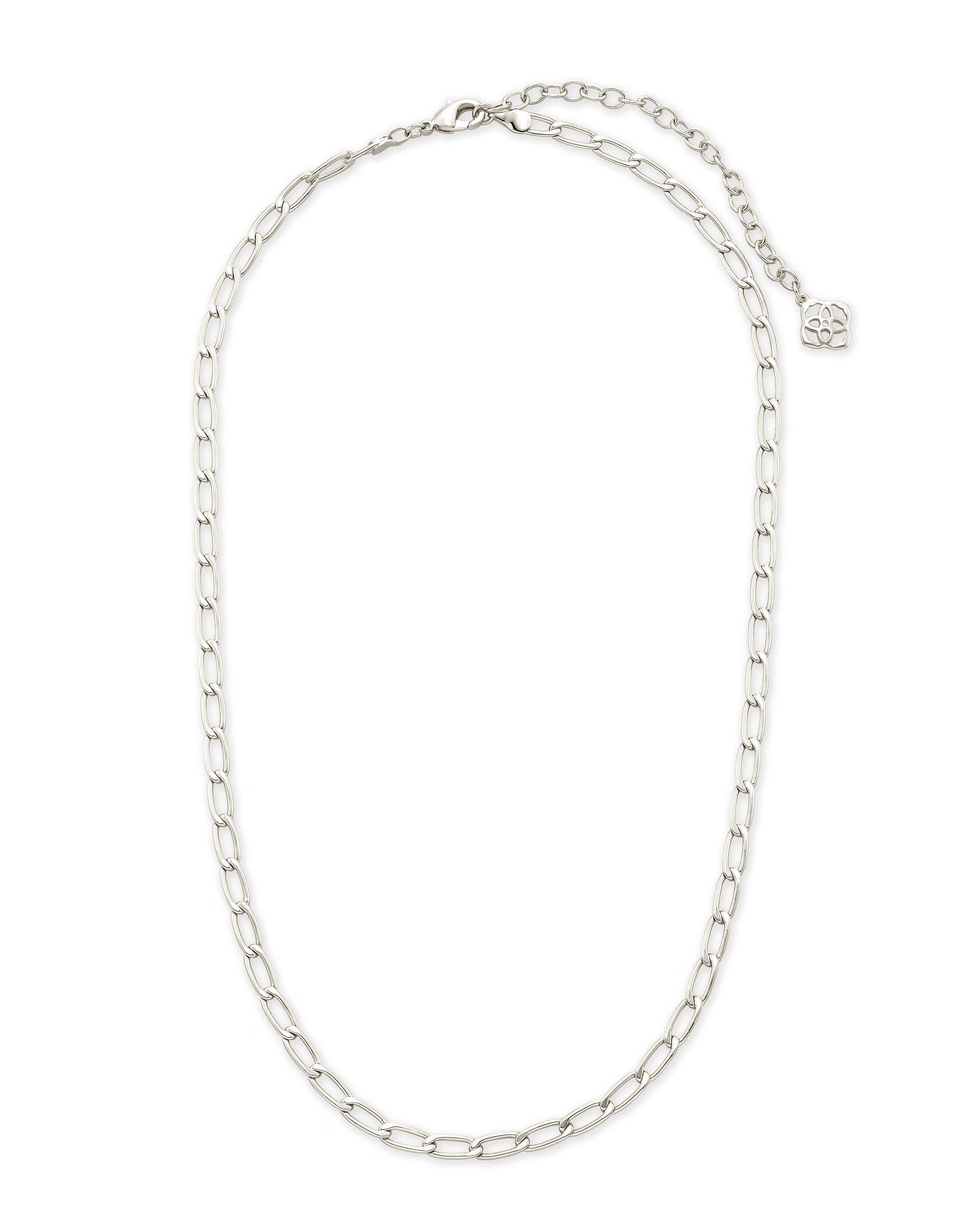 Kendra Scott Merrick Chain Necklace Silver Metal-Necklaces-Kendra Scott-N1716GLD-The Twisted Chandelier