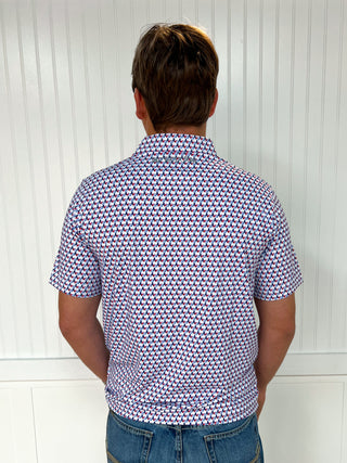 Men's Texas Tailing Polo-Men's Tops-SALT WATER SOUL-FD 01/23/26,Men's,RWB-The Twisted Chandelier