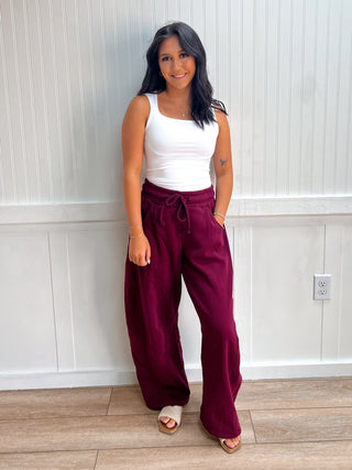 Ellison Fleece Barrel Leg Sweatpants-Pants-Zenana-bottoms,Fall Favorites,FD 09/19/26,gameday,NewArrival-The Twisted Chandelier