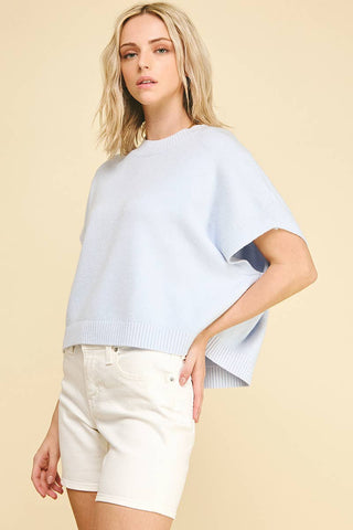Marcie Dropped Shoulder Sweater Top - Black-PINCH-05/26/26,FD 12/22/25,OGP 59.99,Tops Collection-The Twisted Chandelier