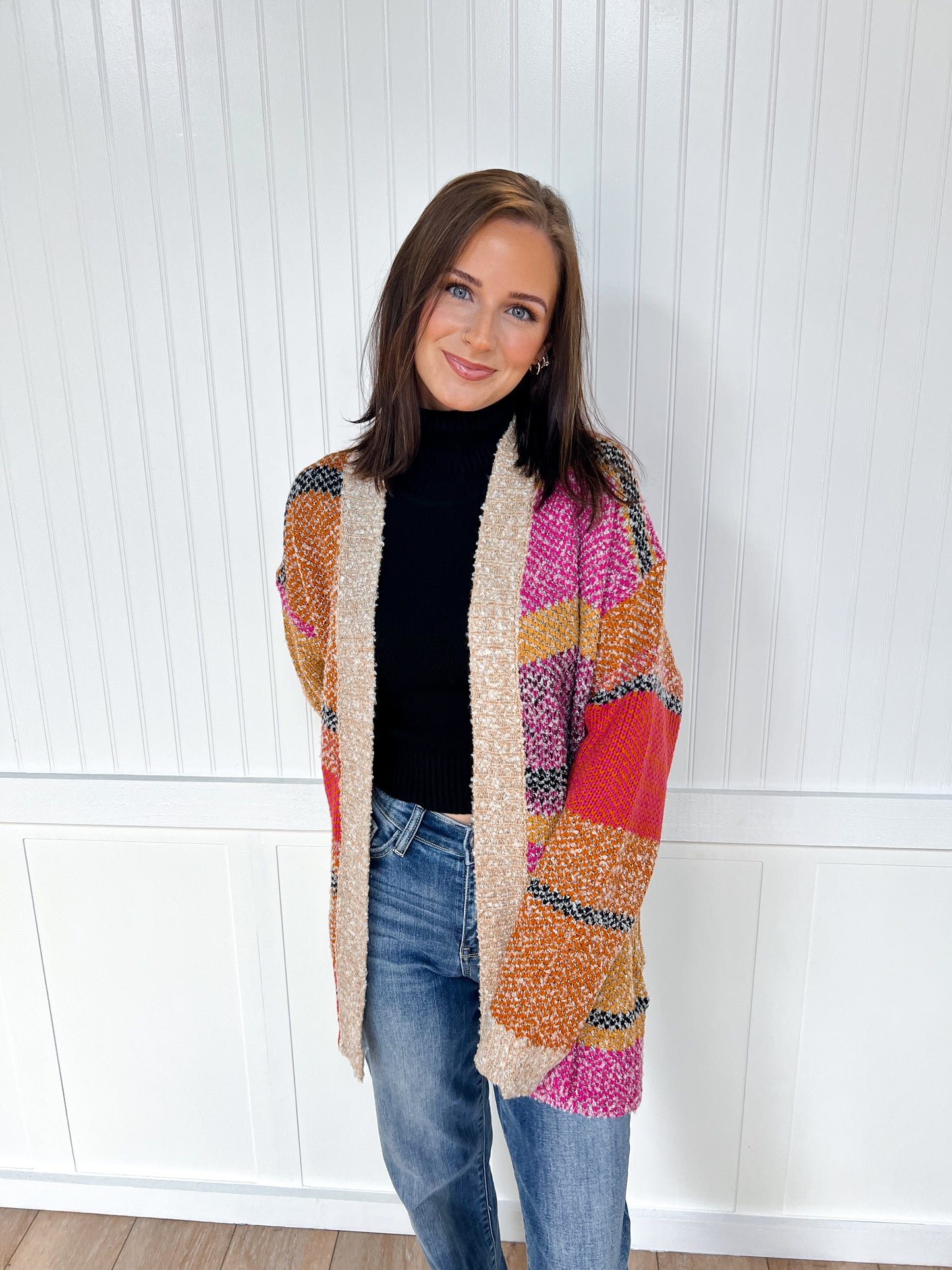 Miranda Oversized Color Block Cardigan-&MERCI-02/10/26,03/02/26,1/16/25,OGP 64.95-The Twisted Chandelier