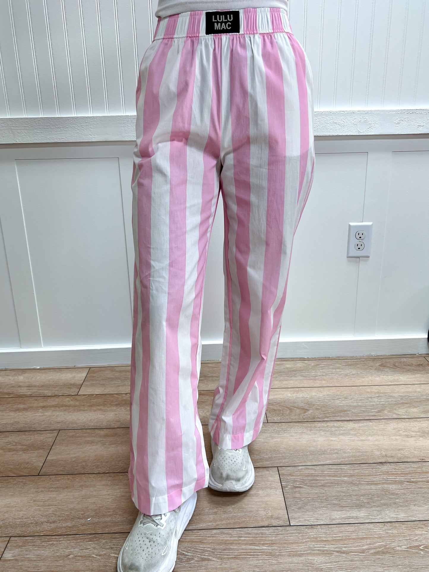 Darby Stripe Pant Light Pink-Girlie Girl Originals-bottoms,FD 02/03/26-The Twisted Chandelier