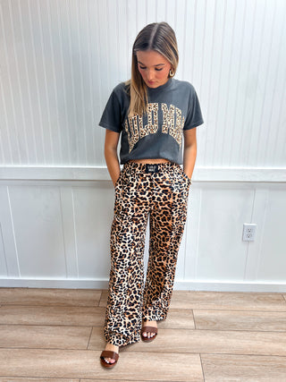 Sawyer Lulu Mac Leopard Pants-Pants-Girlie Girl Originals-bottoms,FD 09/16/26,NewArrival-The Twisted Chandelier
