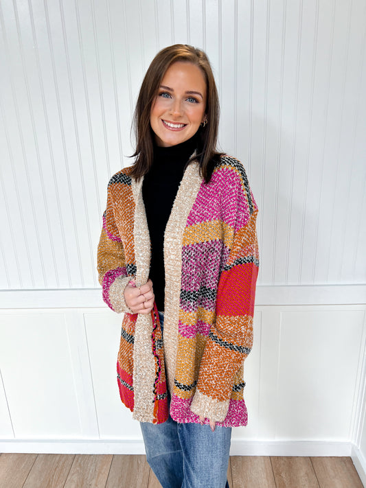 Miranda Oversized Color Block Cardigan-&MERCI-02/10/26,03/02/26,1/16/25,OGP 64.95-The Twisted Chandelier