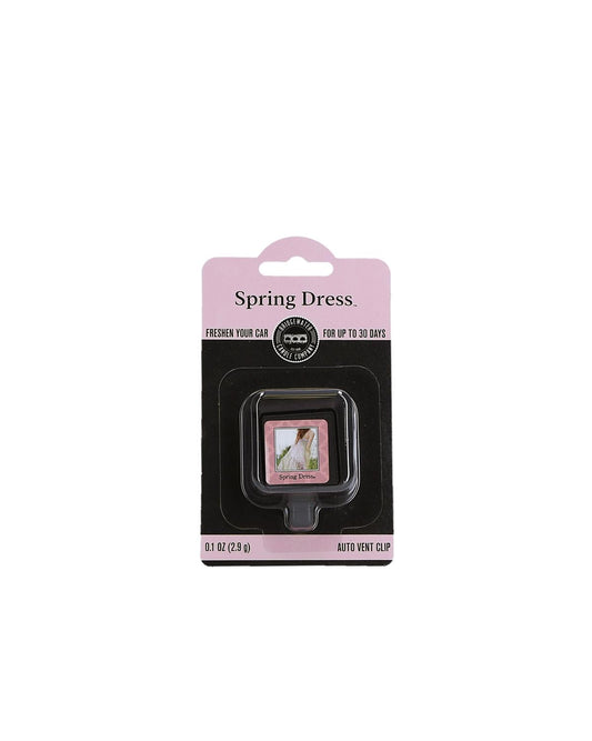 Bridgewater Auto Vent Clip Spring Dress-Vehicle Air Freshener-Bridgewater-1000000027,TTCB27-The Twisted Chandelier