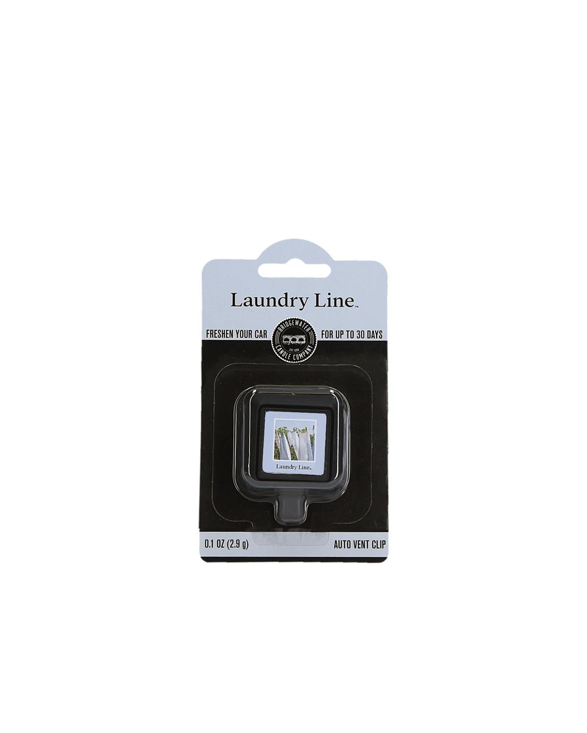 Bridgewater Auto Vent Clip Laundry Line-Vehicle Air Freshener-Bridgewater-1000000027,TTCB27-The Twisted Chandelier