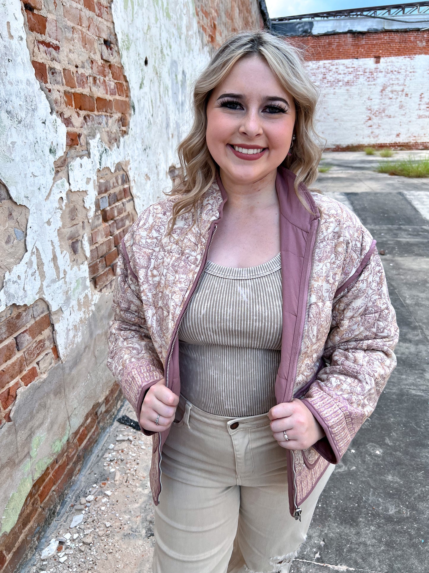 Nadia Vintage Paisley Reversible Quilted Jacket-Jacket-blue b.-33073J-A1,BIN A2,FD 10/22/24,OGP 79.99-The Twisted Chandelier