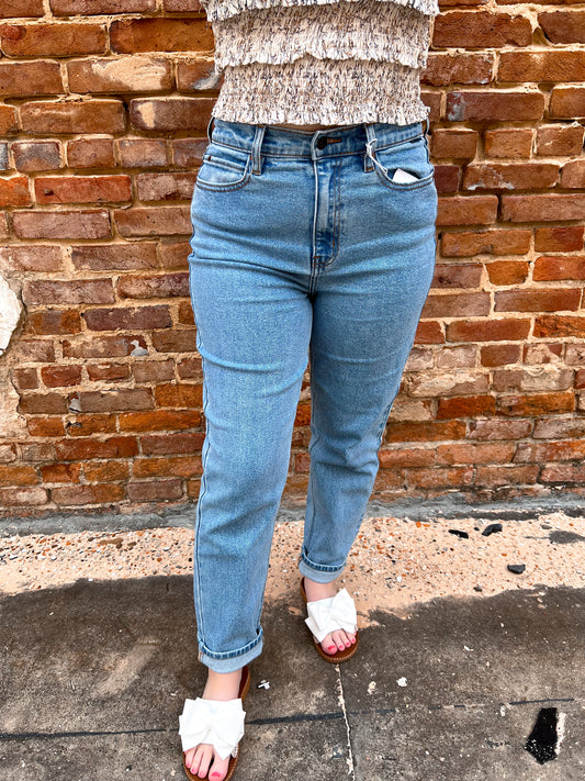 Ashlynn High Rise Jeans-Jeans-Cello-03/26/25,Bin b6,bottoms,Max Retail,wv790009m-The Twisted Chandelier
