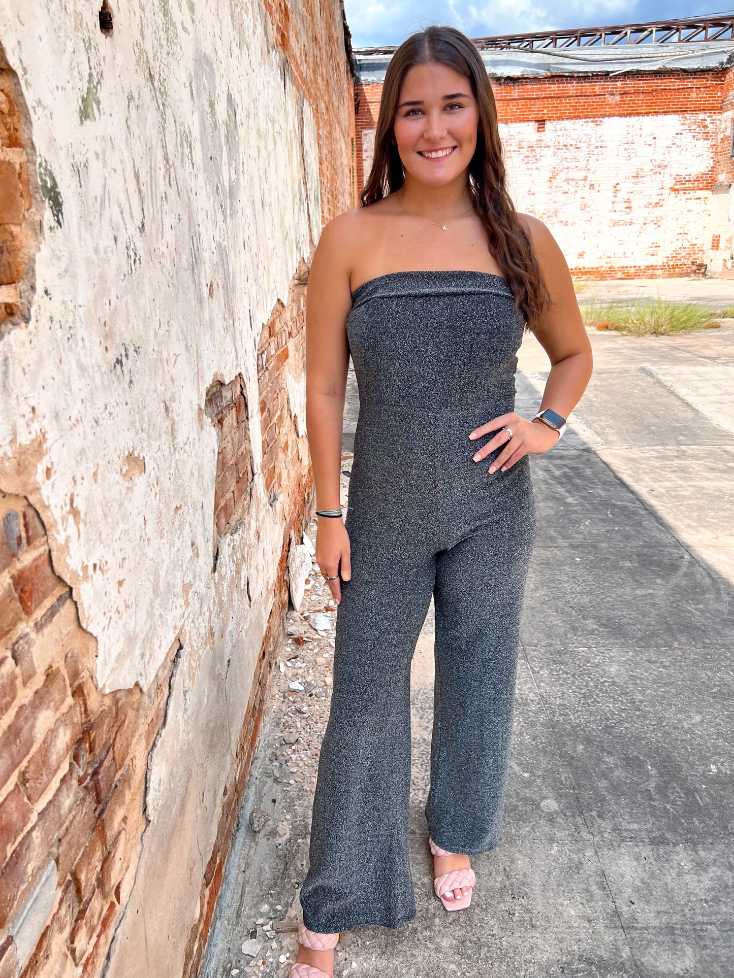 Amelia Bodycon Strapless Jumpsuit-Jumpsuits & Rompers-The Vintage Shop-& Jumpsuits,05/25/24,1st md,DJR,Dresses,FD JAN 24,Max Retail,Rompers-The Twisted Chandelier
