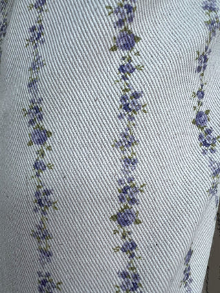 Hazel Floral Print Barrel Pants-Pants-VERY J-bottoms,FD 05/26/26,VJP90099-The Twisted Chandelier
