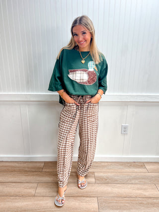 Faye Mallard Duck Patchwork Dolman Sleeve Knit Top-Top-Anniewear-Fall Favorites,FD 08/31/26,NewArrival,Tops Collection-The Twisted Chandelier