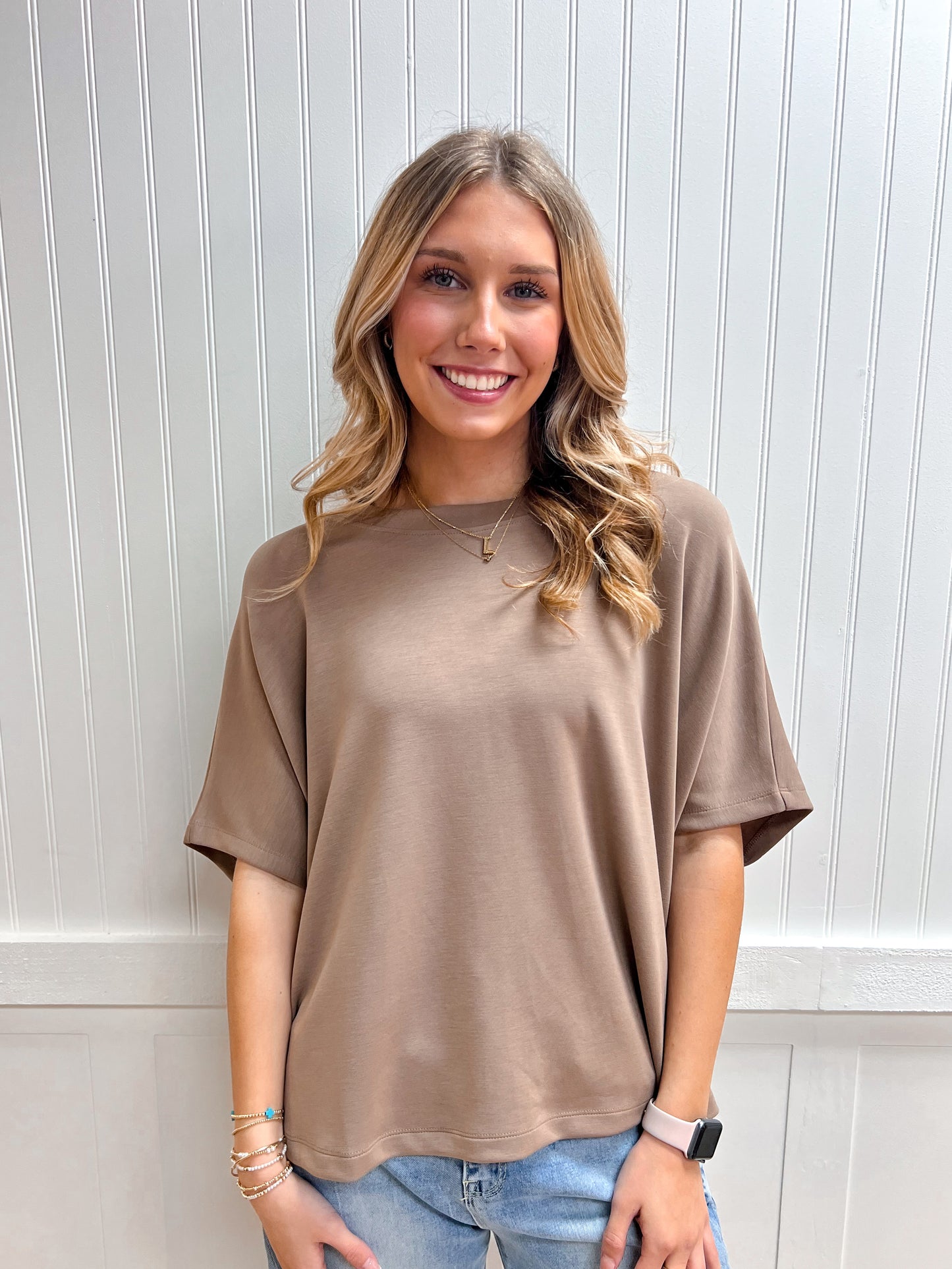 Callie Laguna Boatneck Top-Mono B-FD 02/03/26,Tops Collection-The Twisted Chandelier